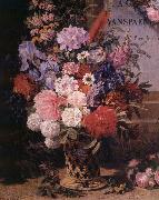 Chazal Antoine Le Tombeau de Van Spaendonck oil on canvas